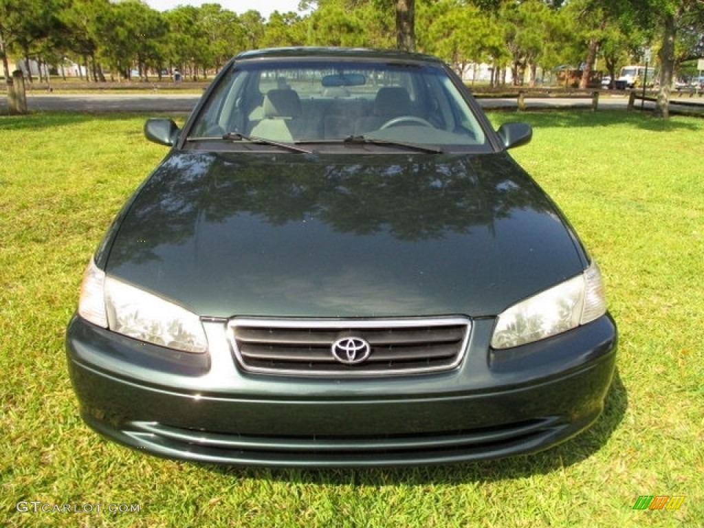 2001 Camry LE - Woodland Pearl / Oak photo #15