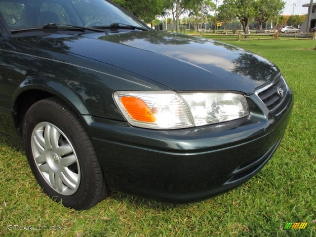 2001 Camry LE - Woodland Pearl / Oak photo #21