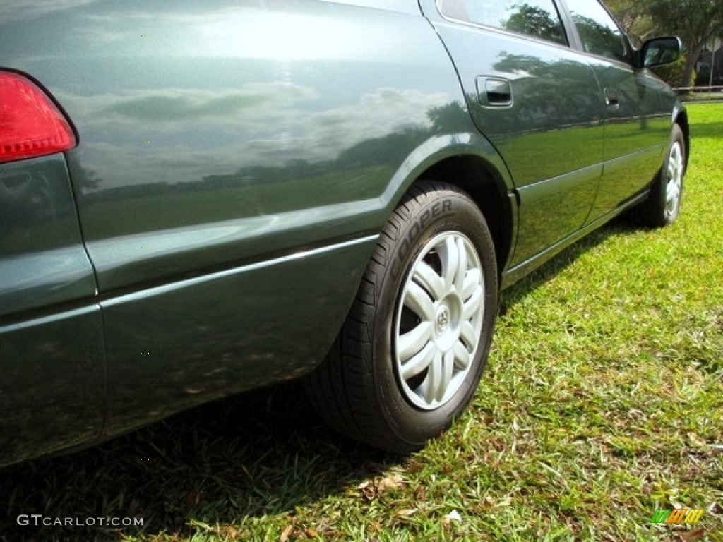 2001 Camry LE - Woodland Pearl / Oak photo #23