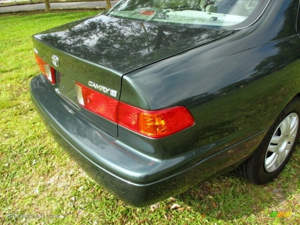 2001 Camry LE - Woodland Pearl / Oak photo #35