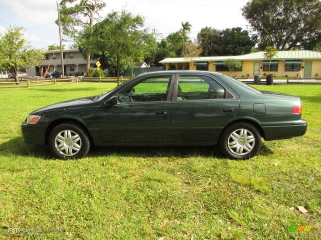 2001 Camry LE - Woodland Pearl / Oak photo #51