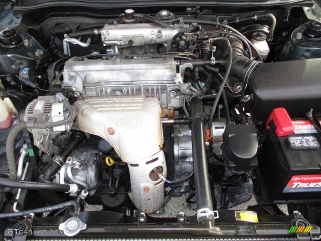 2001 Camry LE - Woodland Pearl / Oak photo #54