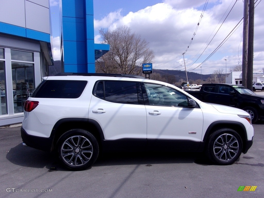 2019 Acadia SLT AWD - White Frost Tricoat / Jet Black/Kalahari photo #2