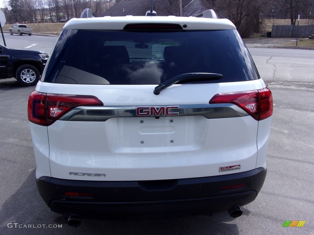 2019 Acadia SLT AWD - White Frost Tricoat / Jet Black/Kalahari photo #8