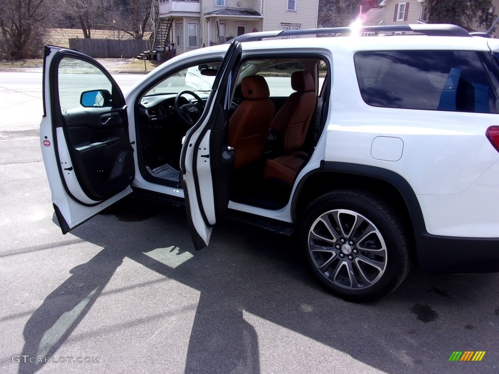 2019 Acadia SLT AWD - White Frost Tricoat / Jet Black/Kalahari photo #26
