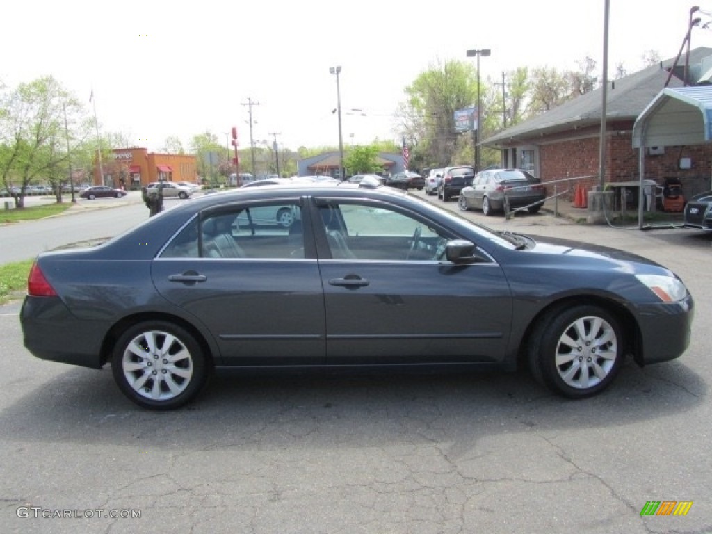 2006 Accord EX-L V6 Sedan - Graphite Pearl / Gray photo #11