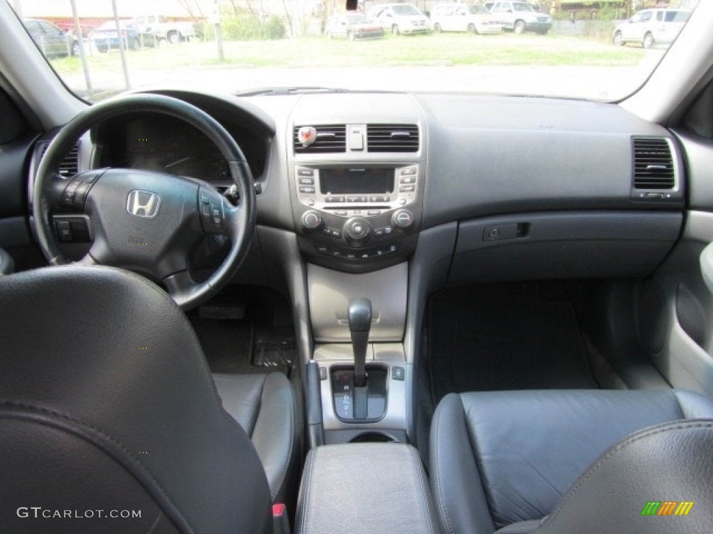 2006 Accord EX-L V6 Sedan - Graphite Pearl / Gray photo #13