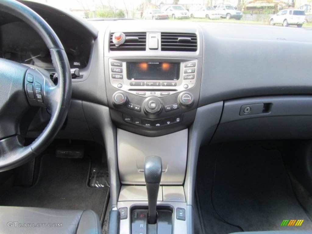 2006 Accord EX-L V6 Sedan - Graphite Pearl / Gray photo #15