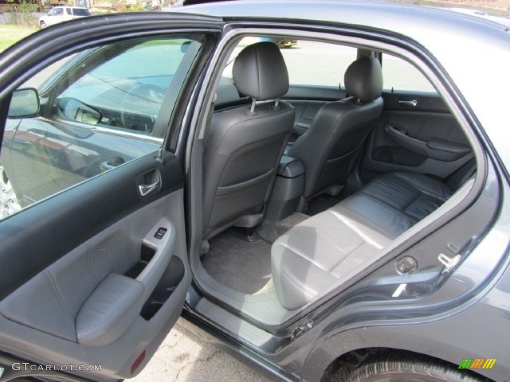 2006 Accord EX-L V6 Sedan - Graphite Pearl / Gray photo #19