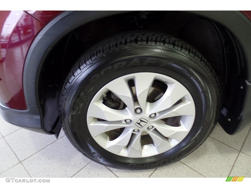 2013 CR-V EX AWD - Basque Red Pearl II / Gray photo #34