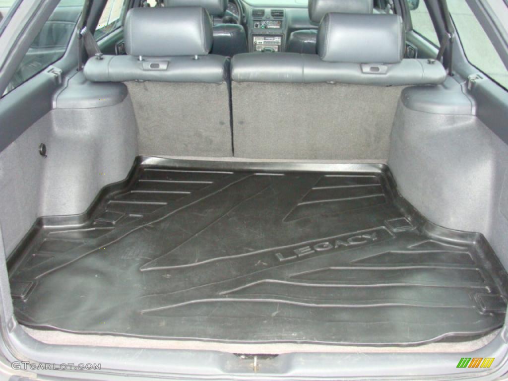 1997 Legacy Outback Wagon - Black Granite Pearl / Grey photo #11