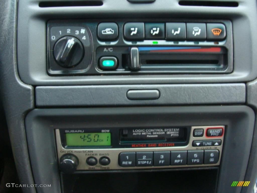 1997 Legacy Outback Wagon - Black Granite Pearl / Grey photo #14