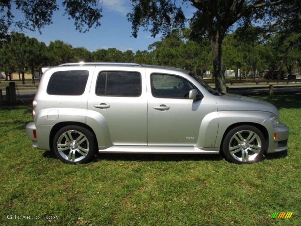 2009 HHR SS - Silver Ice Metallic / Ebony/Dark Gray photo #21