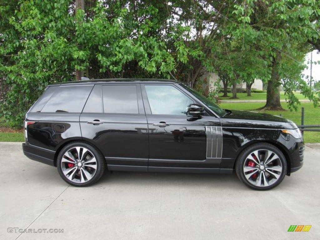 Santorini Black Metallic 2019 Land Rover Range Rover SVAutobiography Dynamic Exterior Photo #132754847