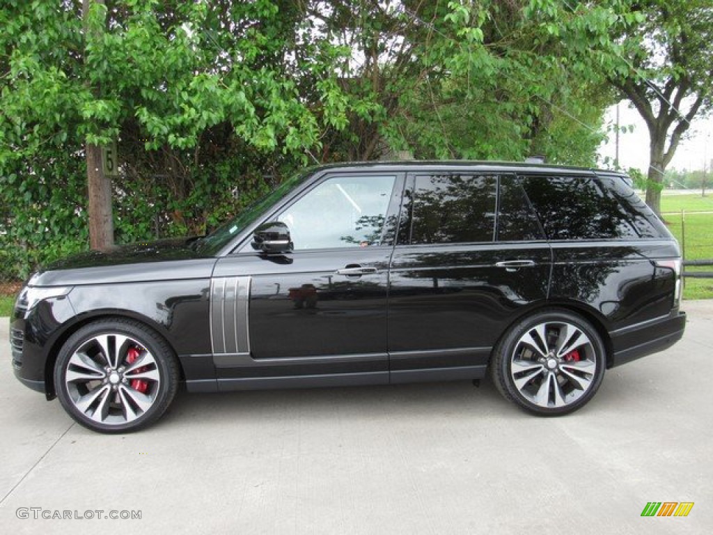 Santorini Black Metallic 2019 Land Rover Range Rover SVAutobiography Dynamic Exterior Photo #132755015