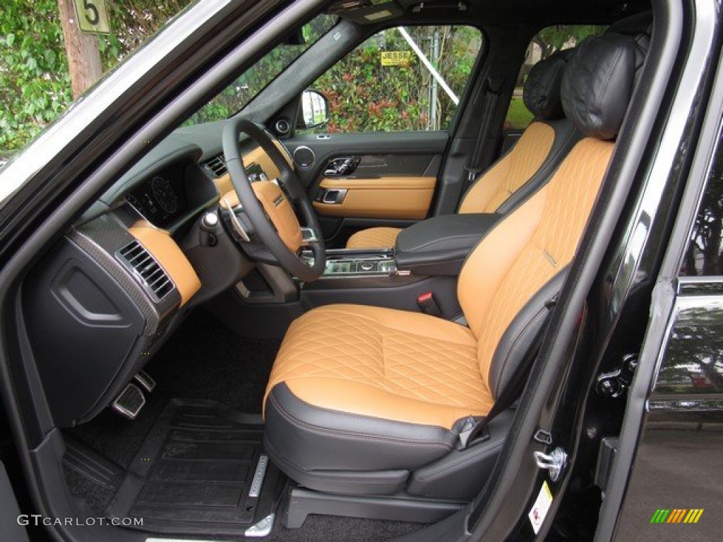 Ebony/Vintage Tan Interior 2019 Land Rover Range Rover SVAutobiography Dynamic Photo #132755057