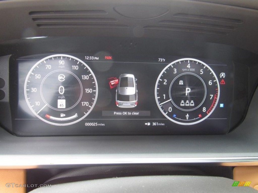 2019 Land Rover Range Rover SVAutobiography Dynamic Gauges Photo #132755456