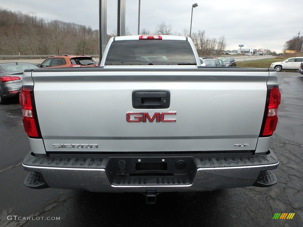 2016 Sierra 1500 SLE Double Cab 4WD - Quicksilver Metallic / Jet Black photo #10