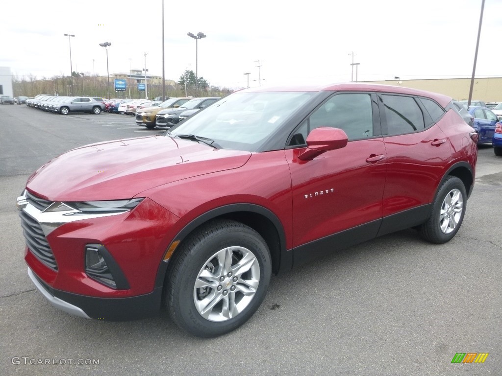 Cajun Red Tintcoat 2019 Chevrolet Blazer 2.5L Cloth Exterior Photo #132758879