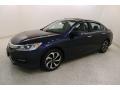 2016 Obsidian Blue Pearl Honda Accord EX Sedan  photo #3