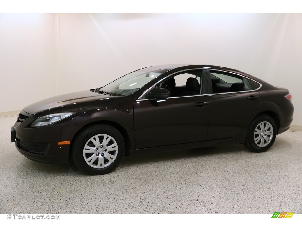 2011 MAZDA6 i Sport Sedan - Black Cherry Metallic / Black photo #3