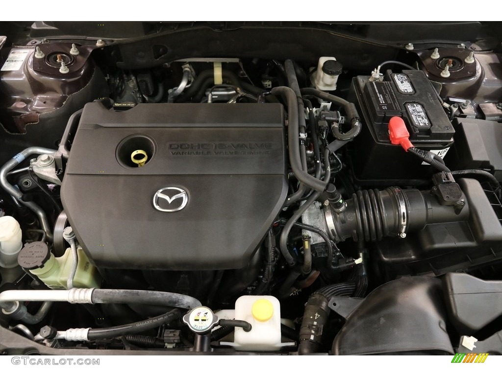 2011 MAZDA6 i Sport Sedan - Black Cherry Metallic / Black photo #16