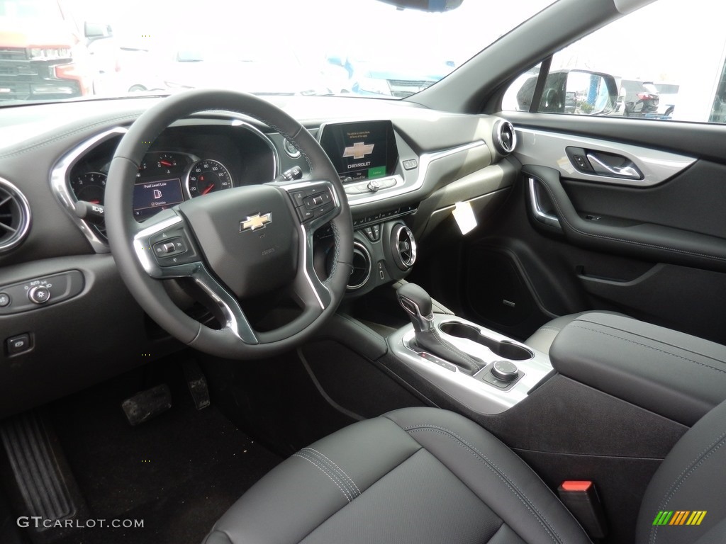 Jet Black Interior 2019 Chevrolet Blazer 3.6L Leather Photo #132760109