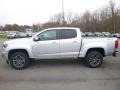 2019 Silver Ice Metallic Chevrolet Colorado WT Crew Cab 4x4  photo #2