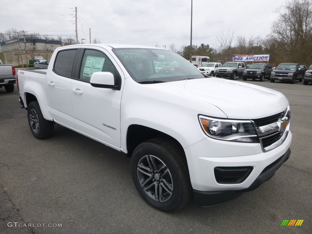 2019 Colorado WT Crew Cab 4x4 - Summit White / Jet Black/Dark Ash photo #7