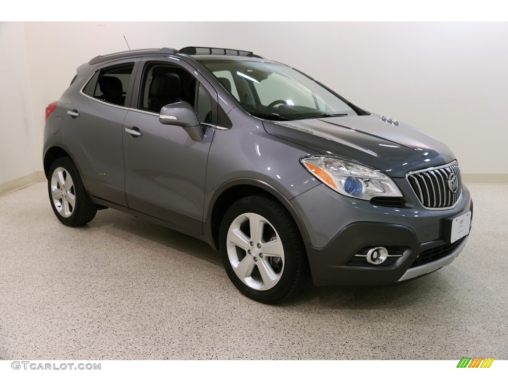 2015 Encore Convenience - Satin Steel Gray Metallic / Ebony photo #1