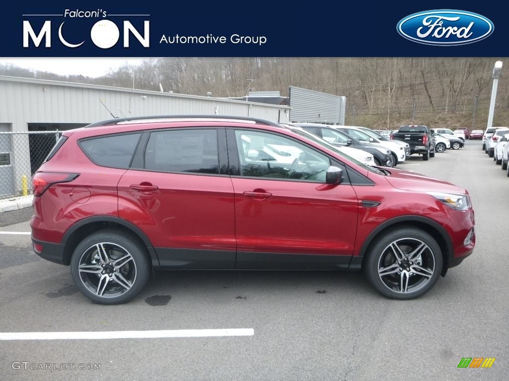 2019 Escape SEL 4WD - Ruby Red / Chromite Gray/Charcoal Black photo #1