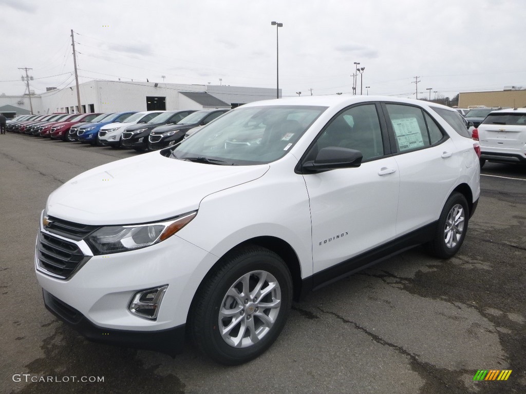 2019 Equinox LS - Summit White / Medium Ash Gray photo #1