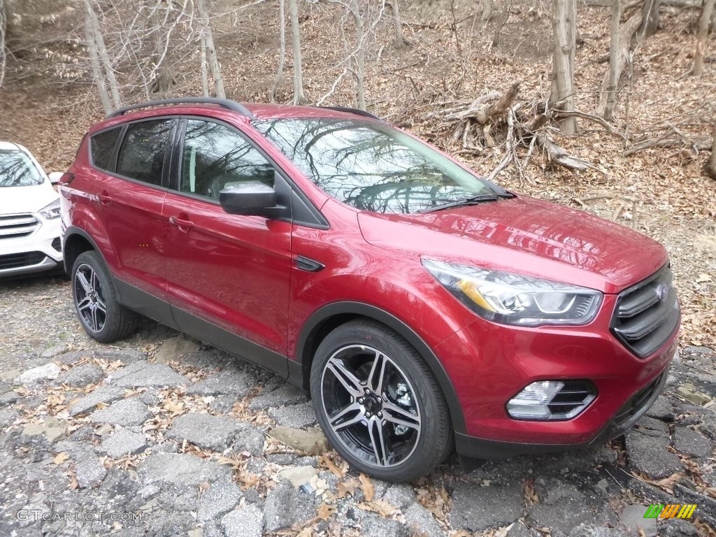 2019 Escape SEL 4WD - Ruby Red / Chromite Gray/Charcoal Black photo #3