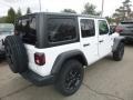 2019 Bright White Jeep Wrangler Unlimited Sport 4x4  photo #5