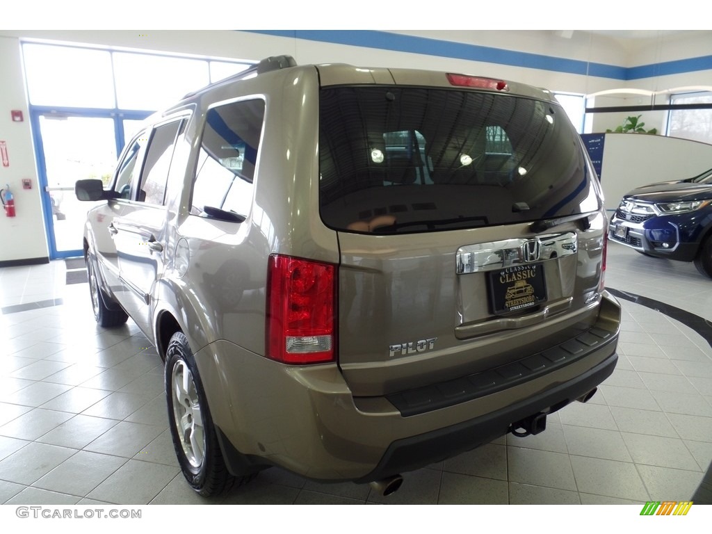2011 Pilot EX-L 4WD - Mocha Metallic / Beige photo #3