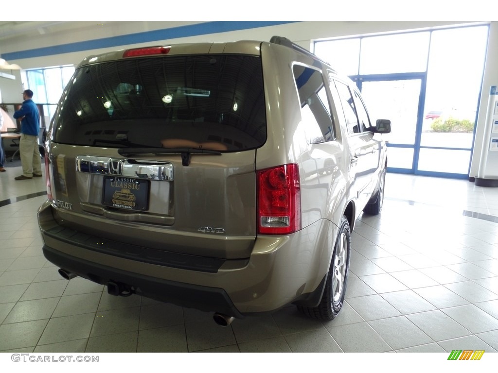 2011 Pilot EX-L 4WD - Mocha Metallic / Beige photo #4