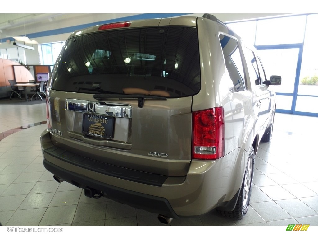 2011 Pilot EX-L 4WD - Mocha Metallic / Beige photo #10