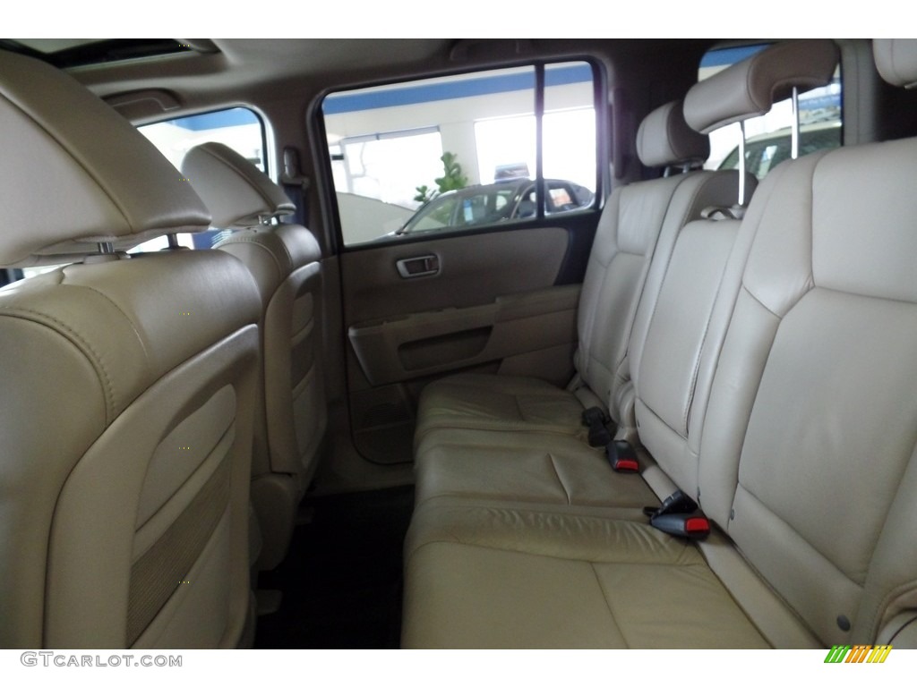 2011 Pilot EX-L 4WD - Mocha Metallic / Beige photo #18