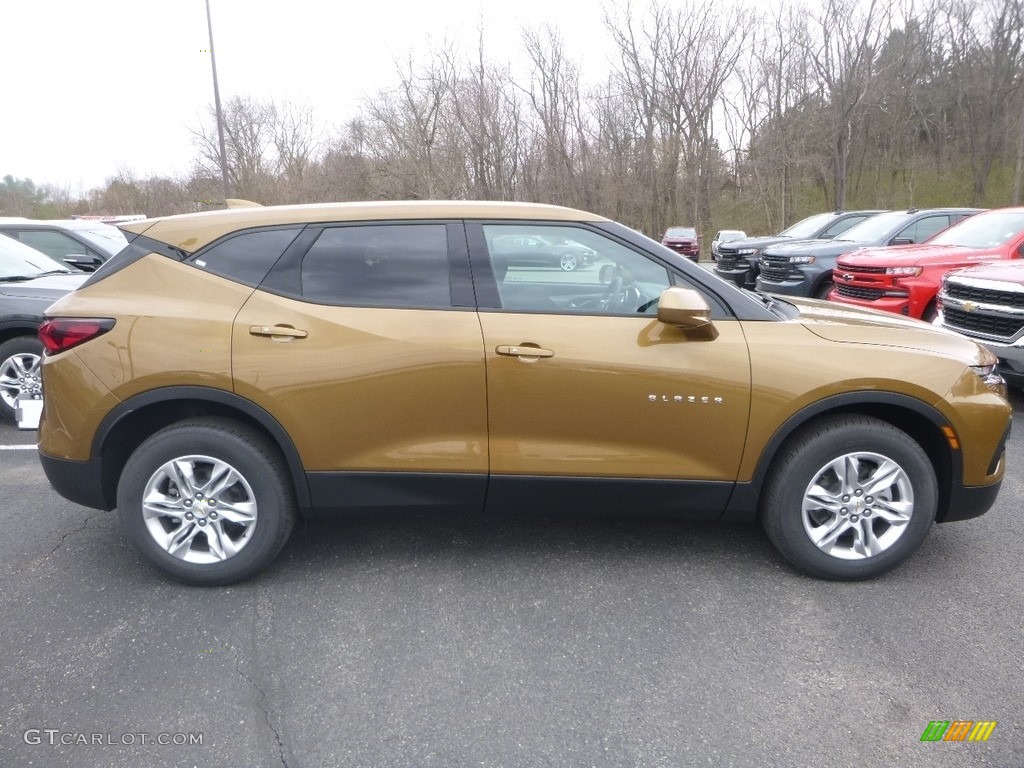 2019 Blazer 2.5L Cloth - Sunlit Bronze Metallic / Jet Black photo #7