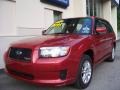 2008 Garnet Red Pearl Subaru Forester 2.5 X Sports  photo #2