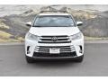 2019 Blizzard Pearl White Toyota Highlander XLE AWD  photo #2