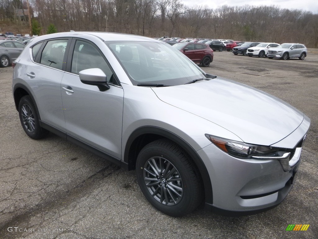 Sonic Silver Metallic 2019 Mazda CX-5 Sport AWD Exterior Photo #132767201