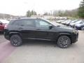 2019 Diamond Black Crystal Pearl Jeep Cherokee Limited 4x4  photo #7