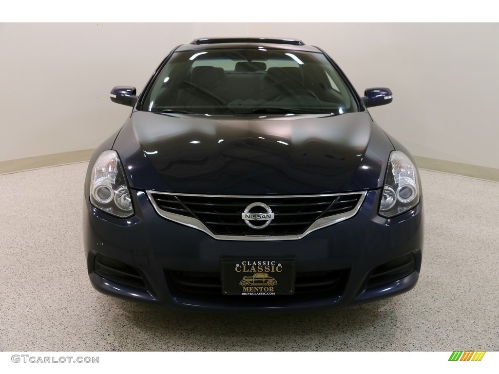 2010 Altima 2.5 S Coupe - Navy Blue / Charcoal photo #2