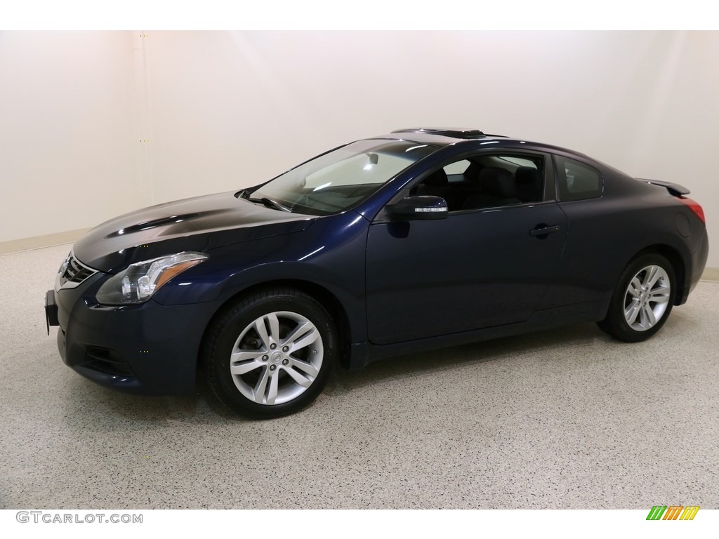 2010 Altima 2.5 S Coupe - Navy Blue / Charcoal photo #3