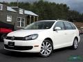 Candy White 2012 Volkswagen Jetta TDI SportWagen