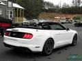 2018 Oxford White Ford Mustang EcoBoost Convertible  photo #5