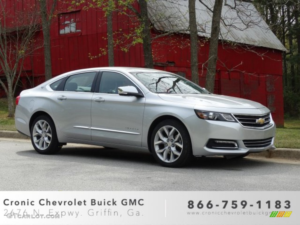 2019 Impala Premier - Silver Ice Metallic / Jet Black/­Dark Titanium photo #1