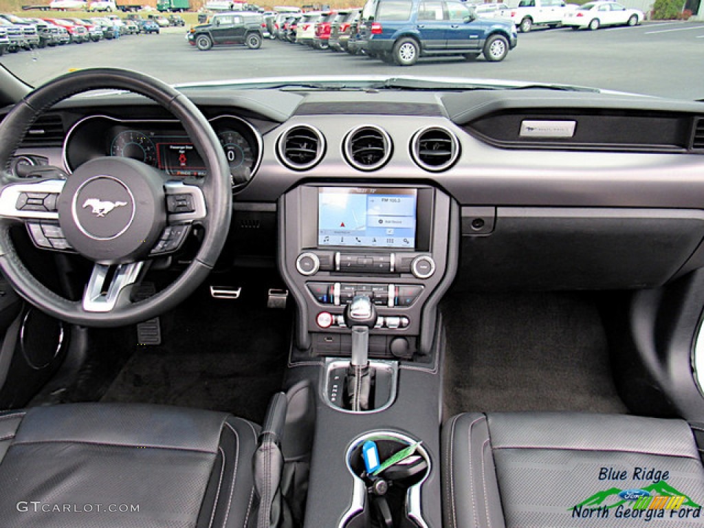 2018 Mustang EcoBoost Convertible - Oxford White / Ebony photo #16