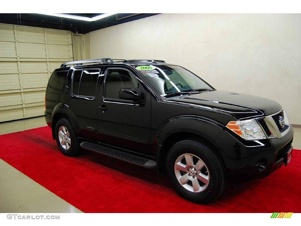 Super Black Nissan Pathfinder